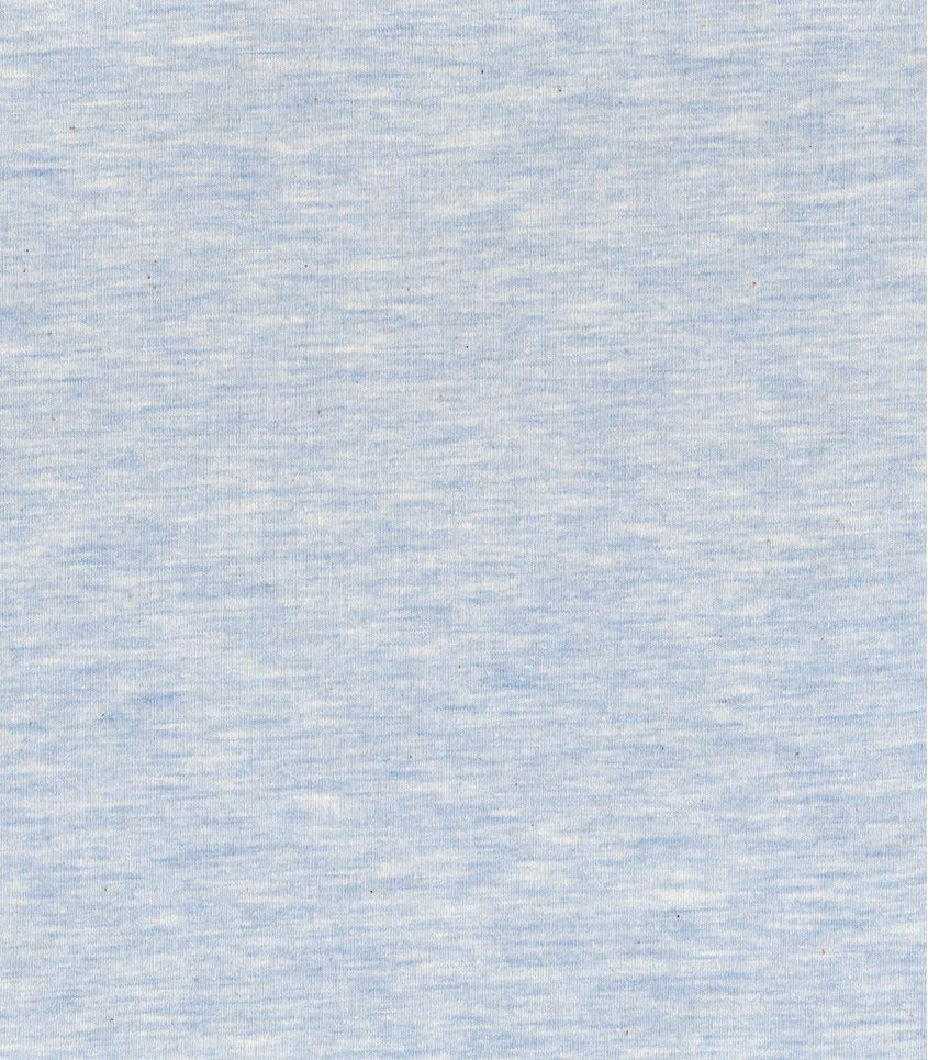 Tissu jersey chiné - Bleu ciel Tissu jersey chiné - Bleu ciel