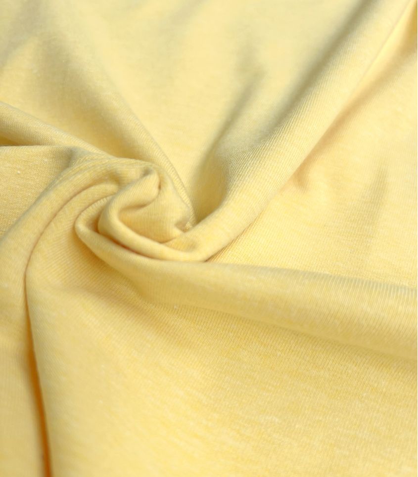 Tissu jersey chiné - Mimosa