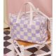 Box "Ma Musette de week-end" -Damier Lilas