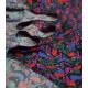Coupon viscose - Jungle de fleurs Dark