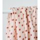 Coupon viscose Pois Eglantine - Nude