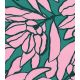 Tissu viscose Nerida Hansen - Inked Bouquet green
