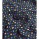 Coupon viscose soyeuse - Confetti black