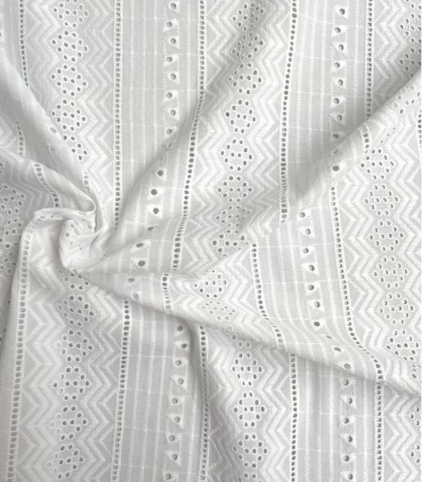 Broderie anglaise Mexico - Ecru Broderie anglaise Mexico - Ecru