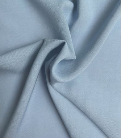 Tissu viscose de bambou bleu minéral