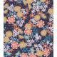 Tissu coton fin- AKEMI Navy