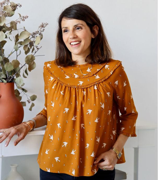 Patron blouse Délicate