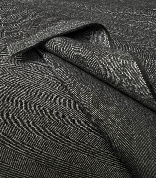 Tissu Chevron - Charcoal Tissu Chevron - Charcoal