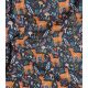 Tissu bio Cloud9- Dancing deer
