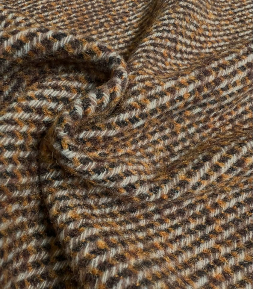 Tissu lainage manteau- Caramel Tissu lainage manteau- Caramel