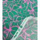 Tissu coton satiné - Magnolia pink green