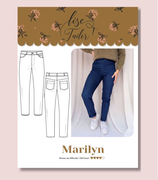 Patron pantalon Marilyn Patron pantalon Marilyn