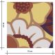 Tissu viscose Clemone - Cacao citron