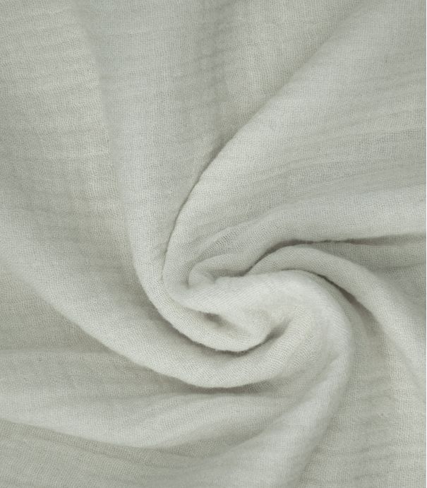 Double gaze coton bio - Brume Double gaze coton bio - Brume