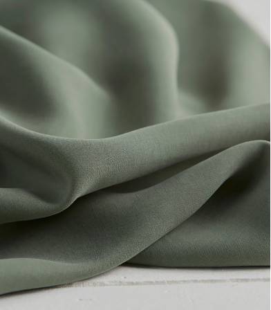 Tissu smooth drape twill - Moss Tissu smooth drape twill - Moss