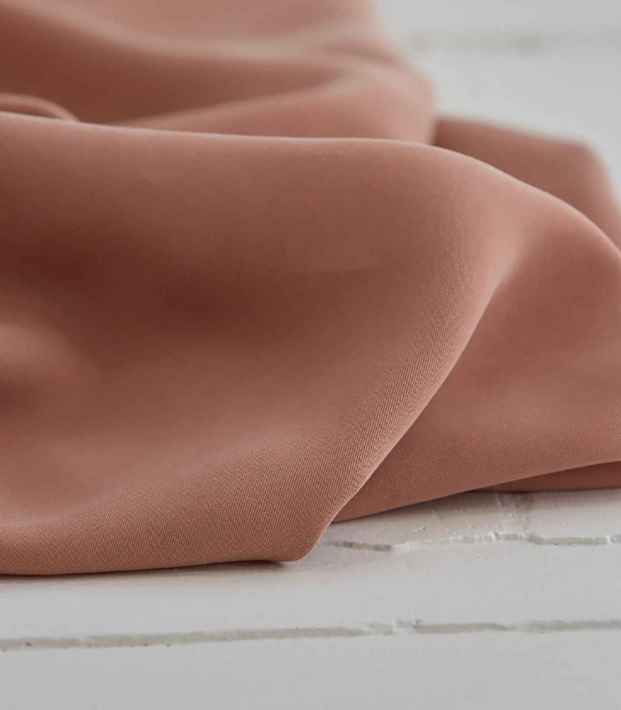 Tissu Doublure Italienne Au Mètre - Couleur Rose Nude, Pour Vêtements Et Accessoires