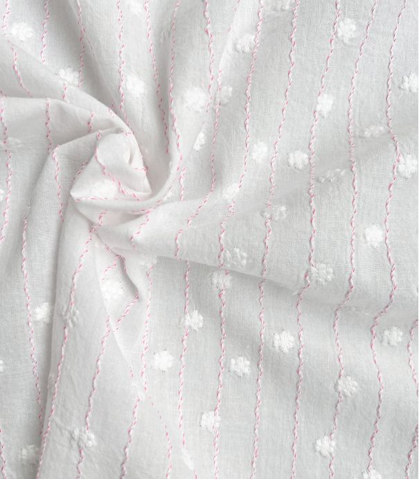 Broderie anglaise Little flower - Rose Broderie anglaise Little flower - Rose