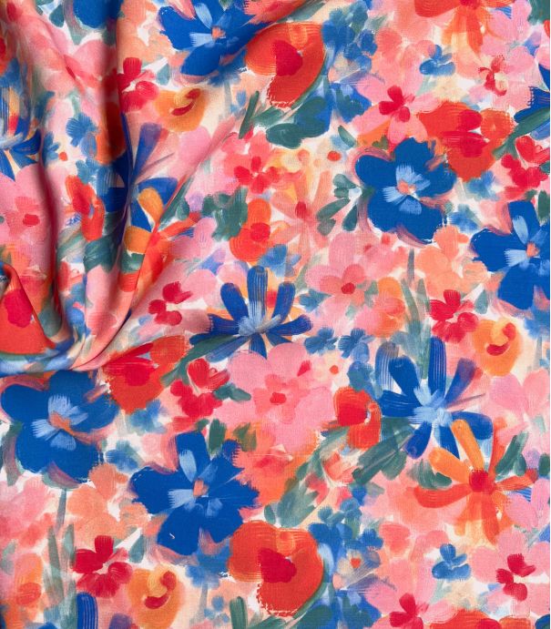 Tissu viscose - Jardin sauvage