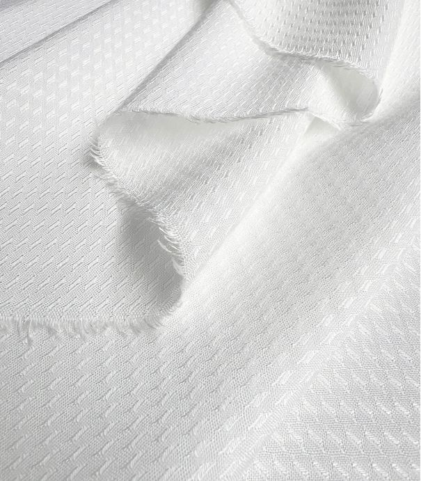 Tissu viscose Punto - Ivoire Tissu viscose Punto - Ivoire