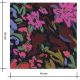 Coupon viscose - Cléo Dark