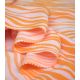 Coupon viscose - Ripple abricot