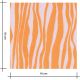 Coupon viscose - Ripple abricot