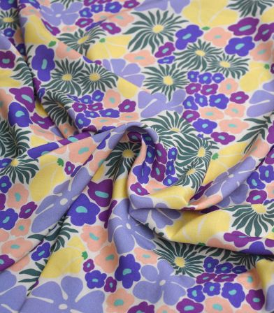 Coupon viscose - Flower Power