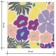 Coupon viscose - Flower Power