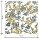 Coupon viscose - Winter Berries