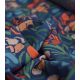 Coupon viscose - Roseraie Midnight
