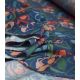 Coupon viscose - Roseraie Midnight