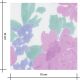 Coupon viscose - Pivoines Parmes