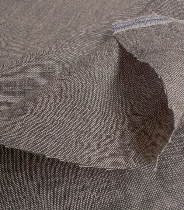 Chambray de lin Georgio - expresso Chambray de lin Georgio - expresso