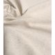 Tissu jersey coton lin - naturel