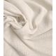 Tissu jersey coton lin Waffle- naturel