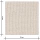 Tissu jersey coton lin Waffle- naturel
