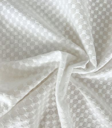 Broderie anglaise Dotty - Ecru Broderie anglaise Dotty - Ecru