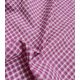 Tissu carreaux shiny - Magenta