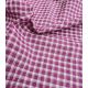 Tissu carreaux shiny - Magenta