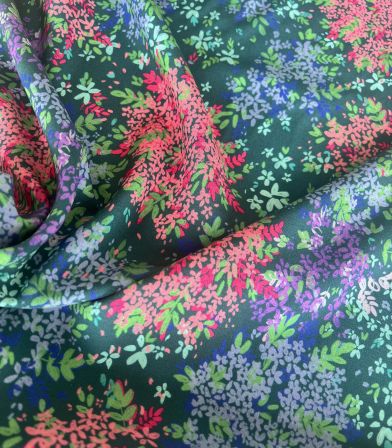 Tissu viscose - Sérénade émeraude