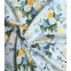 Tissu viscose Dahlia - Bleu ciel