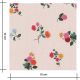 Tissu coton Ditsy - Rose Blush