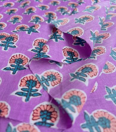 Coton indien - Milke Violet Coton indien - Milke Violet
