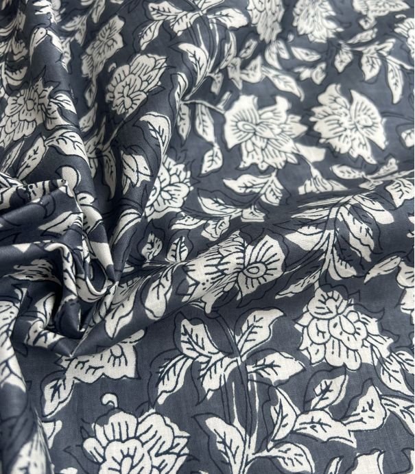 Coton indien - Taj Mahal Grey