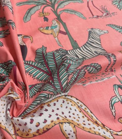 Coton indien - Shere Khan Corail Coton indien - Shere Khan Corail