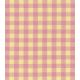 Tissu Vichy bicolore - Citron Fraise