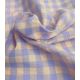 Tissu Vichy bicolore - Lilas Pêche