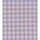 Tissu Vichy bicolore - Lilas Pêche