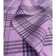 Tissu twill carreaux - Lilas
