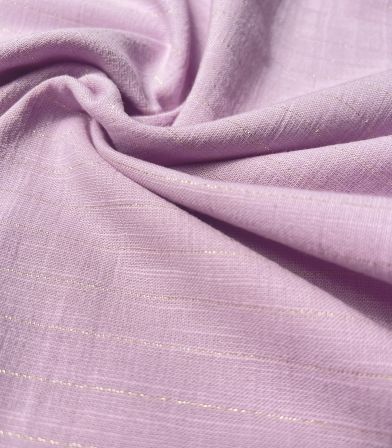 Gaze de coton - Sari Gold Lilac Gaze de coton - Sari Gold Lilac